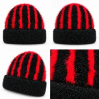 Kids’ Soft Fuzzy Knitted Winter Beanie Cap photo 5