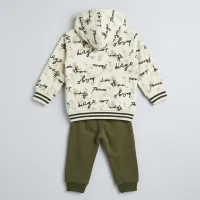 Boys’ 2 Piece Fleece Lined Hoodie & Pants Set photo 4