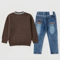 Boys’ 2 Piece Sweater & Jeans Set photo 4
