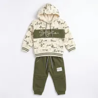 Boys’ 2 Piece Fleece Lined Hoodie & Pants Set photo 6