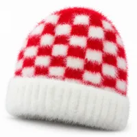 Kids’ Soft Fuzzy Knitted Winter Beanie Cap photo 2